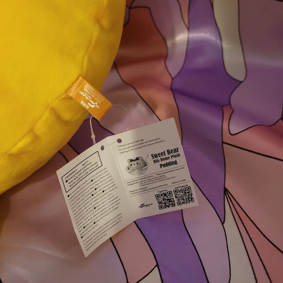 Kawaii Pudding Bear Mochi Plush 14" Bears Squishy Toy Children's Gift Plushie - Picture 10 of 11